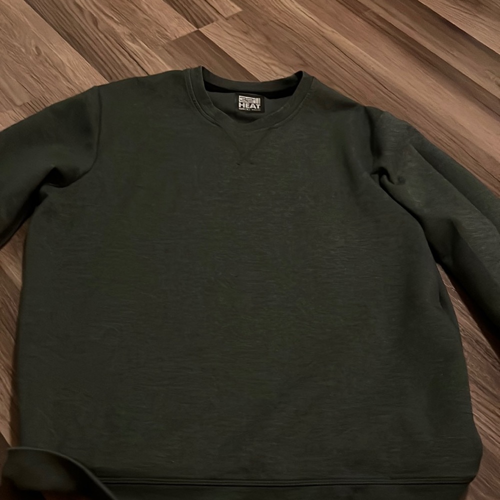 Green sweatshirt